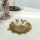 Handmade Decorative Aluminium Tray, Gold Color Coated