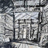 Ken Foster, Street Art Mosaic Reproduction, 71"x71"
