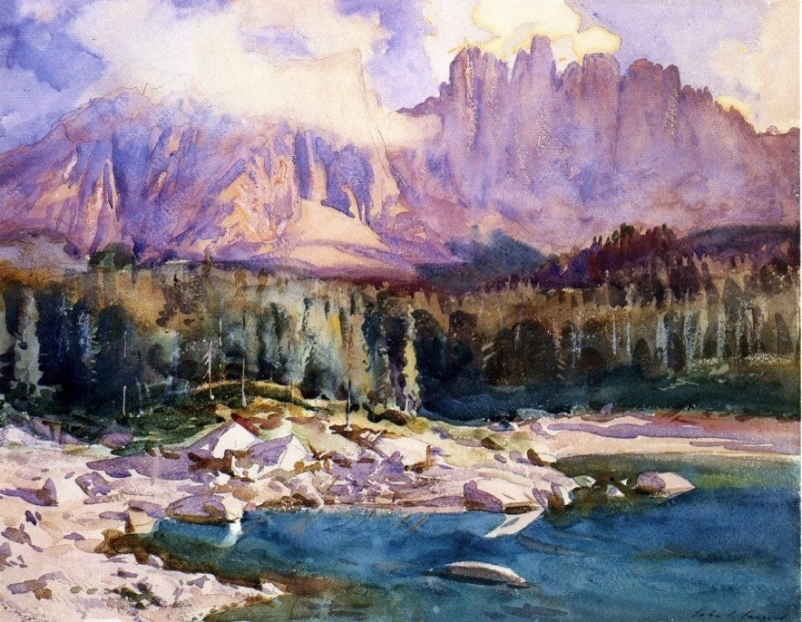 John Singer Sargent Karer See Wall Decal
