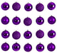 Holiday Xmas 20 Count 3" Shatterproof Ornaments W/ Re-Useable Storage Container