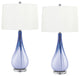 Tropea Blue Table Lamp, Set of 2