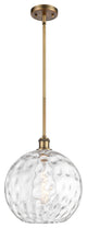 Innovations 516-1S-BB-G1215-12-LED 1-Light Mini Pendant, Brushed Brass