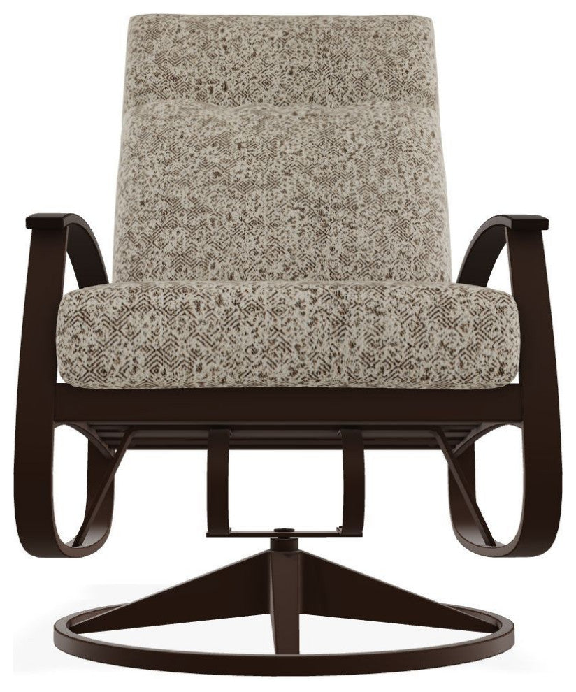 Belle Isle Cushion Deep Seat Outdoor Swivel Rocker, Restore Sparrow/Kona