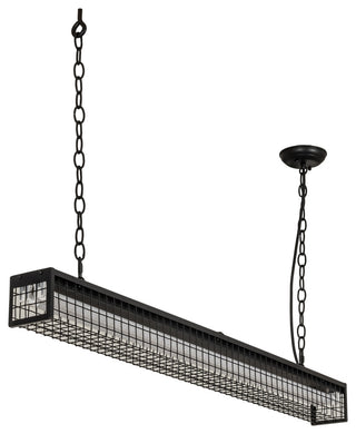 48.5" Long Paloma Golpe Oblong Pendant