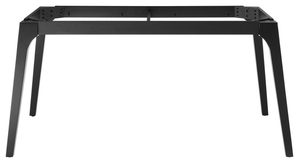 Juxtapose 63" Dining Table Black Black