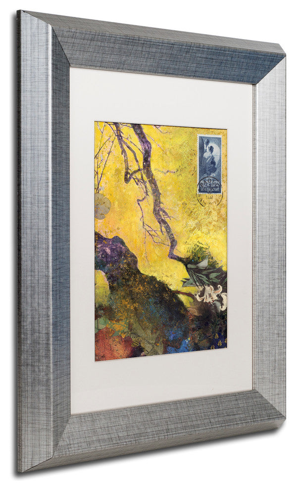 Nick Bantock '124 Golden Bough' Matted Framed Art, 14x11
