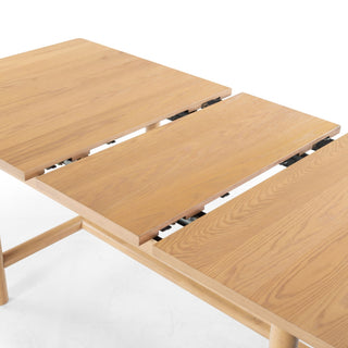 Safavieh Couture Jaylessa Wood Extendable Dining Table, Natural