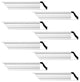 Cornice White Urethane Holly Springs Simple Design 8 Pieces Totaling 752" Length
