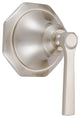 Draper Single Handle Trim Kit for for Diverter Valves Brushed Nickel
