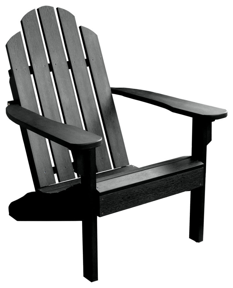 Classic Walden Adirondack Chair, Black