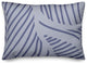 Blue Fronds 14x20 Spun Poly Pillow