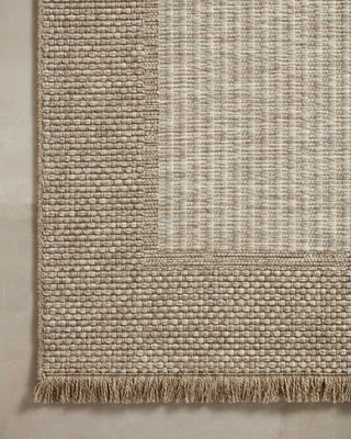 Loloi II Dawn Natural 18" x 18" Sample Rug