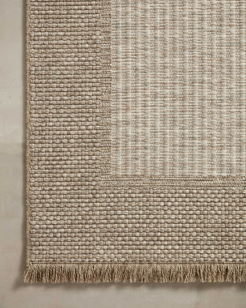 Loloi II Dawn Natural 18" x 18" Sample Rug