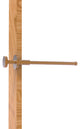 Fresno Retractable Pullout Garment Rod, Brushed Bronze