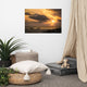 Seaside Themed Wall Art: Anna Maria Island Cloudy Beach Sunset 1 Print, 24" X 36"
