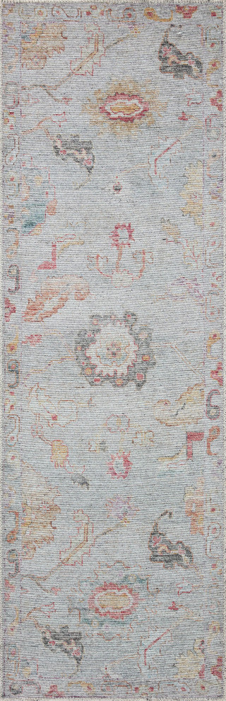 Loloi II Elysium Silver / Multi 3'-0" x 3'-0" Round Accent Rug