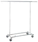 Garment Rack, Chrome Kd Commercial Parrellel