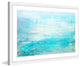 "White Surf" Framed Painting Print, 24"x16"