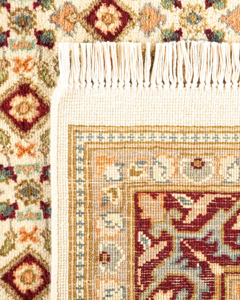 Mogul, One-of-a-Kind Hand-Knotted Area Rug Ivory, 4'1"x6'0"