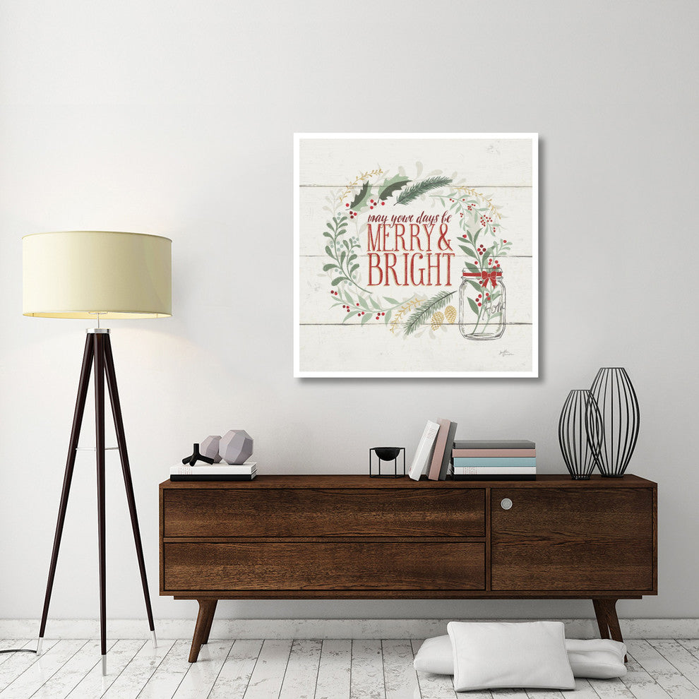"Seasons Greetings II" Digital Paper Print by Janelle Penner, 42"x42"
