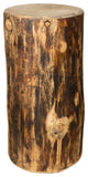 Glacier Country Cowboy Stump, 25" Height, Exterior Stain Finish