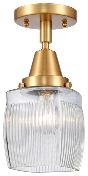 INNOVATIONS LIGHTING 447-1C-SG-G302-LED Colton Flush Mount
