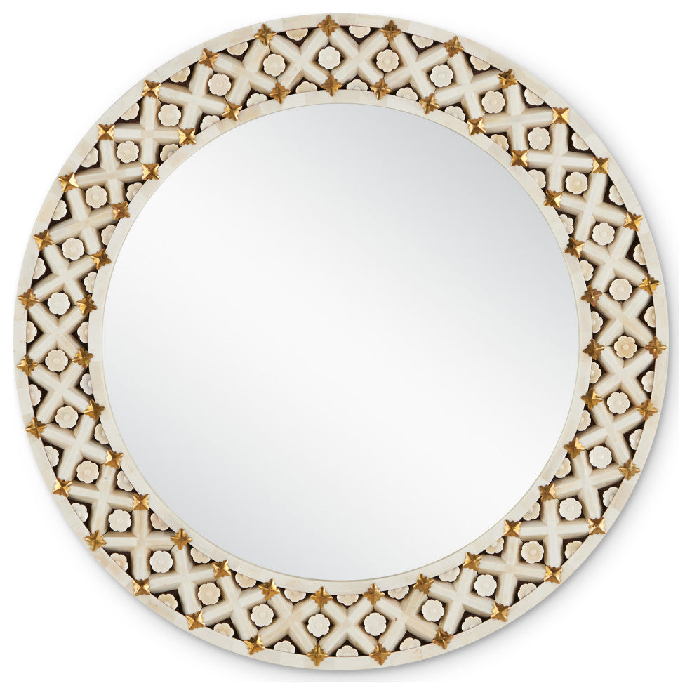 Ellaria Round Mirror