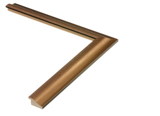 Rubbed Bronze Picture Frame, 1-1/2", Easle Back, Traditional, 5 x 7