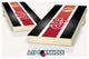 St John's Striped Cornhole Set