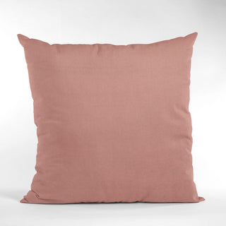 Baby Pink Solid Shiny Velvet Luxury Throw Pillow, Double sided 18"x18"