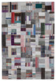 Rug N Carpet - Handmade Turkish 6' 10'' x 10' 0'' Vintage Patchwork Kilim Rug