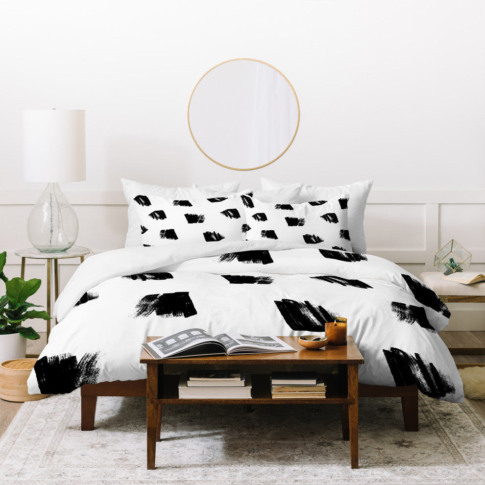 Kelly Haines Messy Dots Duvet Cover Set, King