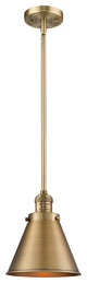 Appalachian 1-Light Mini Pendant, Brushed Brass, Brushed Brass