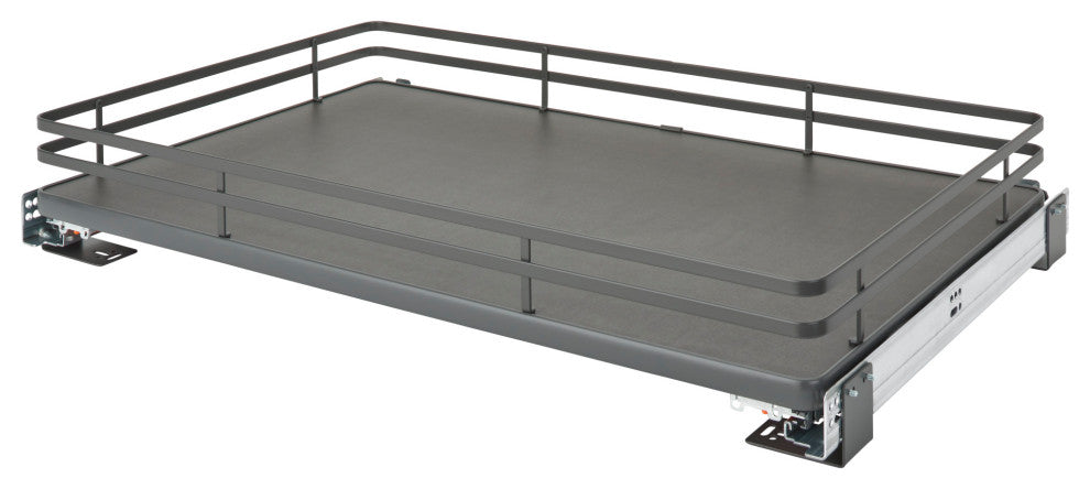 Solid Surface Pull Out Organizer Shelf With Soft Close