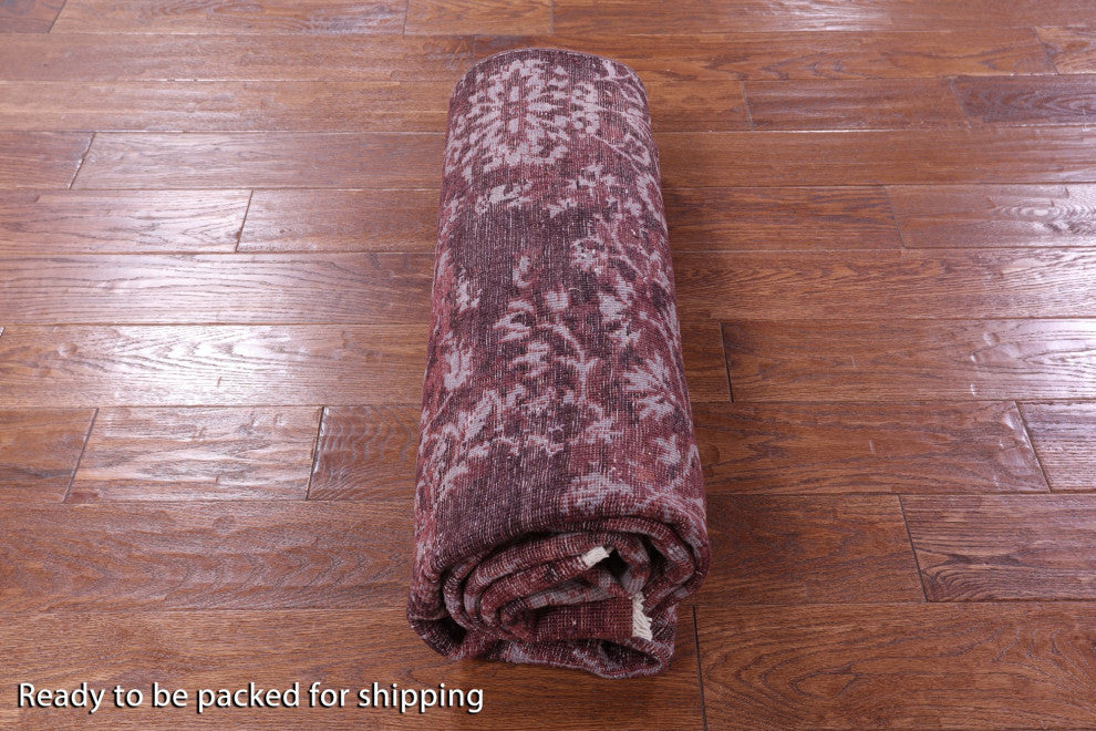 4' 10" X 7' 7" Modern Hand-Knotted Wool & Silk Rug - Q12734