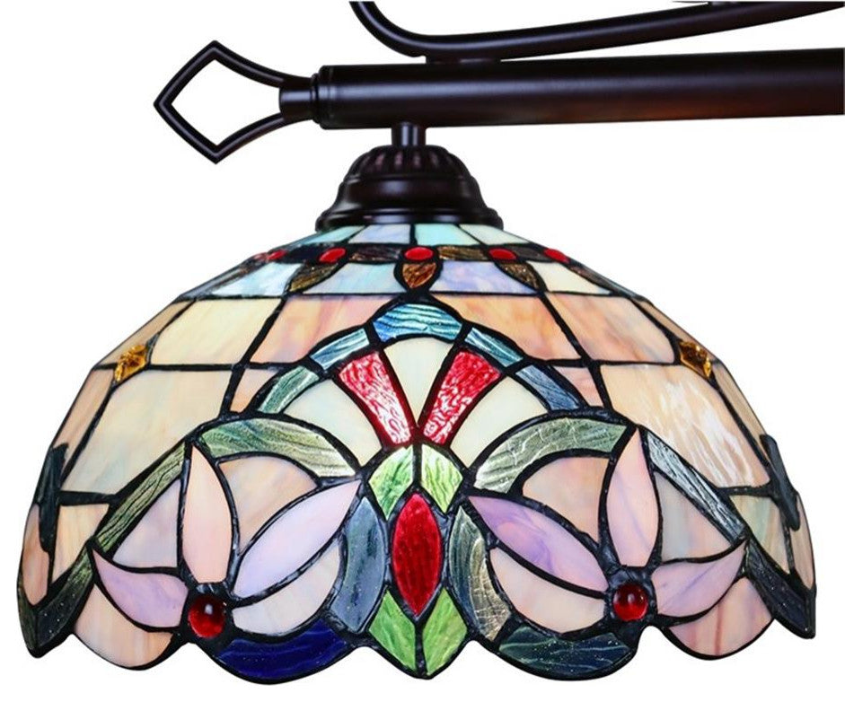 Chloe Lighting Grenville Victorian-Style Dark Bronze 3 Light Island Pendant 47"