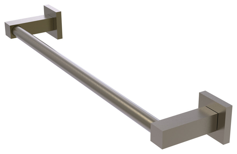 Montero Contemporary 30" Towel Bar, Antique Brass