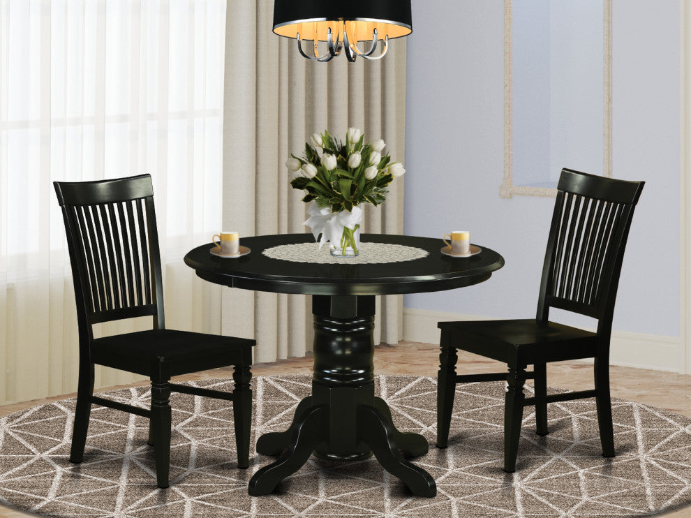 3 Pc Kitchen Nook Dining Set -Kitchen Dinette Table And 2 Dining Chairs
