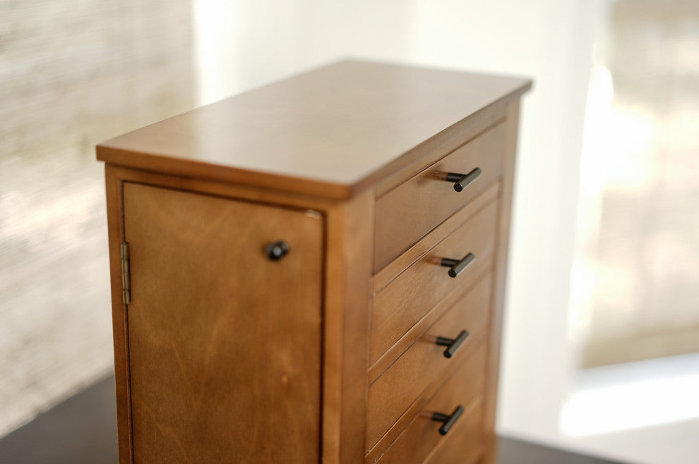 Emma Jewelry Chest, Pine