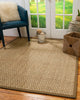 Natural Area Rugs Made in USA Basketweave Seagrass Rug, Squirrel, 8'' X 10''
