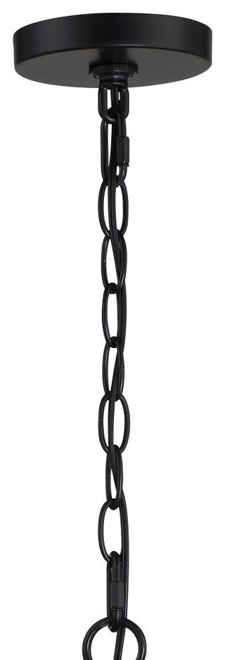 Jayna 1 Light Matte Black Pendant