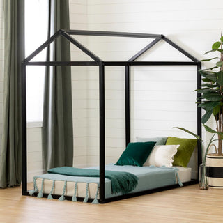 Sweedi House Bed, Black