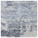 Ahgly Company Indoor Square Mid-Century Modern Area Rugs, 8' Square