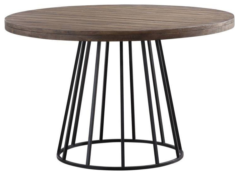 Minas Contemporary Industrial Dining Table
