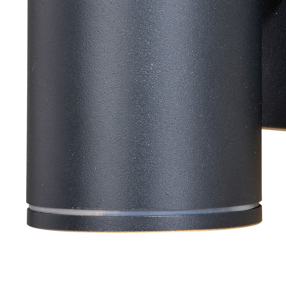 Chiasso LED Motion Sensor Dusk to Dawn Outdoor Wall Light Textured Black