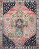 Loloi Fiona Rust/Navy 7'6"x9'6" Area Rug