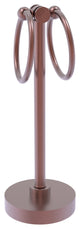 Southbeach Vanity Top 2 Towel Ring Guest Towel Holder, Antique Copper