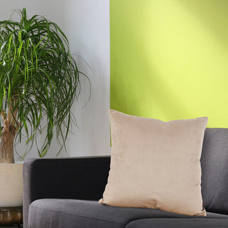 Bella 20"x20" Pillow, Sand, Polyester Insert