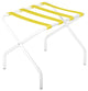 Pamaleta Luggage Stand, Yellow on White