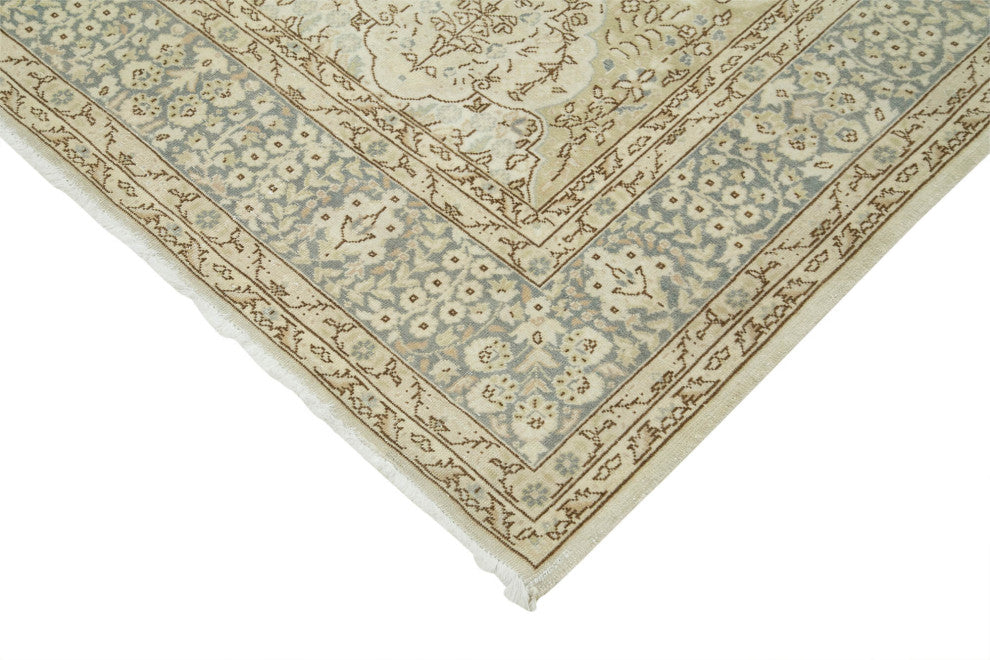 Rug N Carpet - Hand-knotted Turkish 6' 11'' x 10' 3'' Low Pile  Area Rug